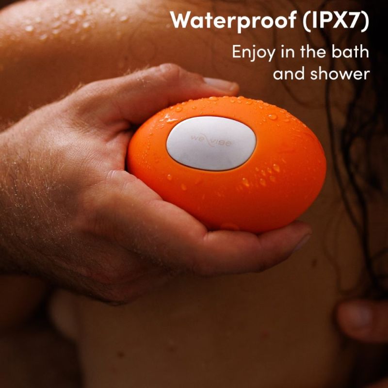 Клиторальный вибратор We-Vibe Temp Tangerine с функцией нагрева и охлаждения, оранжевый вид 23