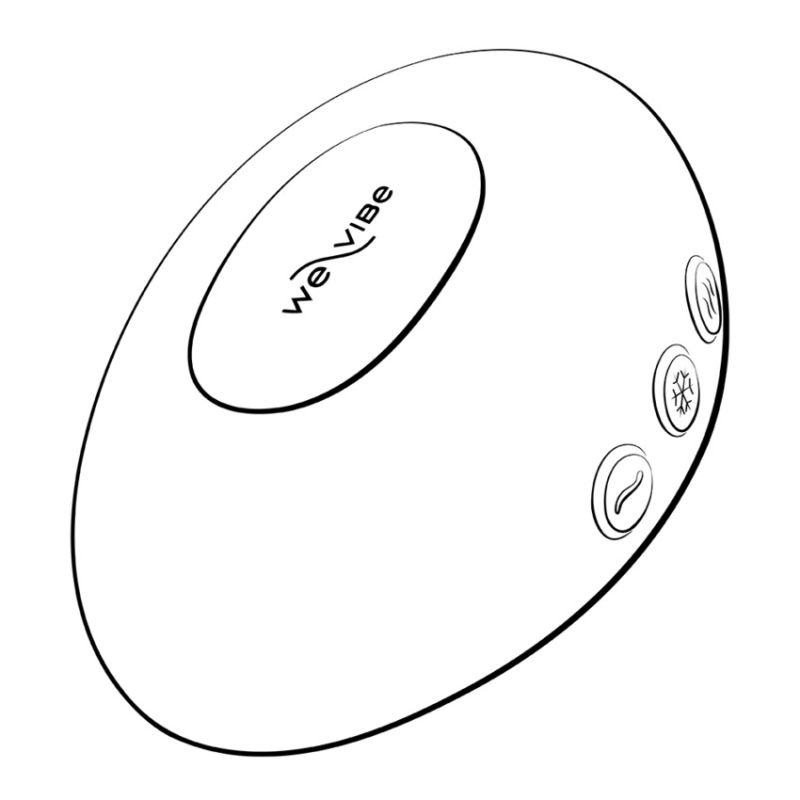 Клиторальный вибратор We-Vibe Temp Tangerine с функцией нагрева и охлаждения, оранжевый вид 24