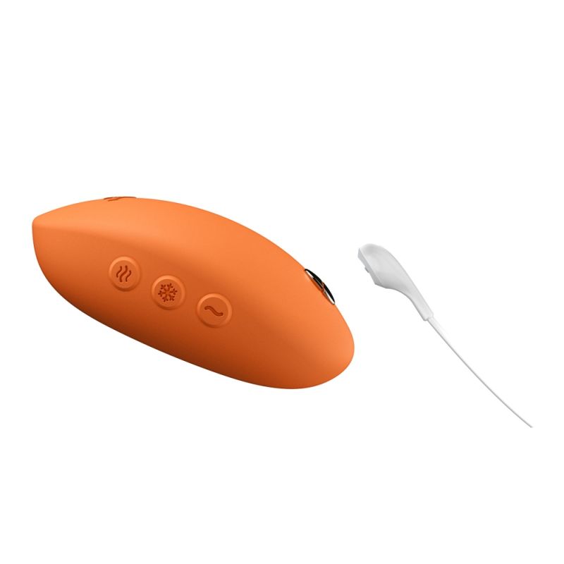 Клиторальный вибратор We-Vibe Temp Tangerine с функцией нагрева и охлаждения, оранжевый вид 35