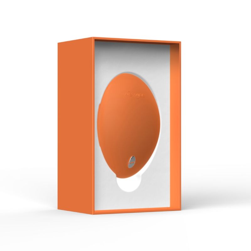 Клиторальный вибратор We-Vibe Temp Tangerine с функцией нагрева и охлаждения, оранжевый вид 39