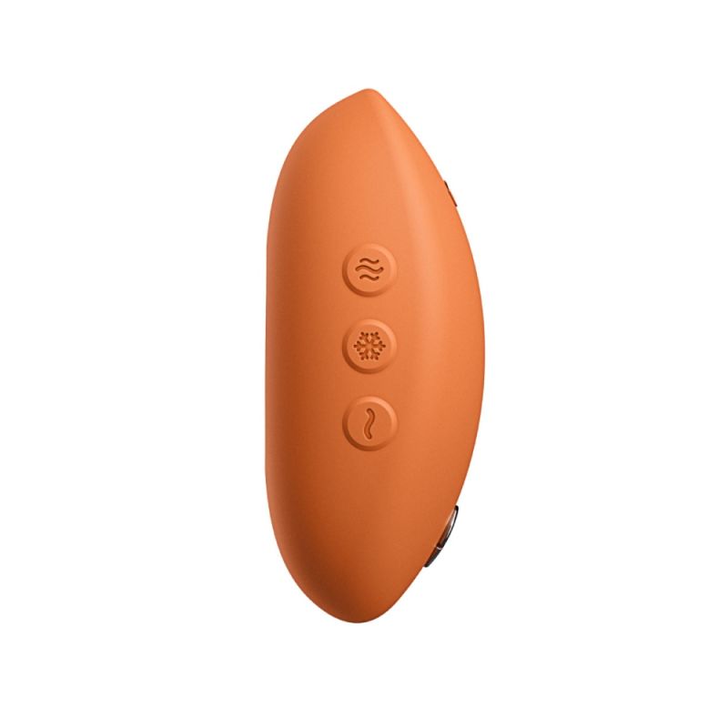 Клиторальный вибратор We-Vibe Temp Tangerine с функцией нагрева и охлаждения, оранжевый вид 41