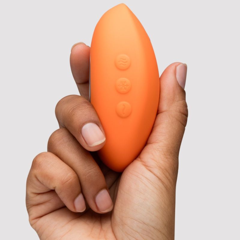 Клиторальный вибратор We-Vibe Temp Tangerine с функцией нагрева и охлаждения, оранжевый вид 49
