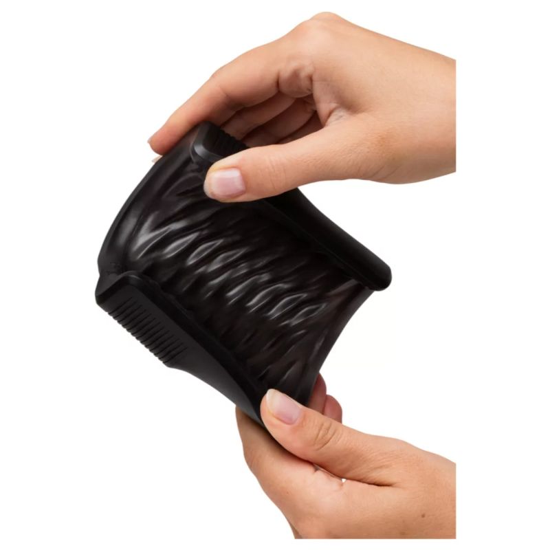 Вібруючий мастурбатор Arcwave Zing Black, відкритий, чорний вид 9