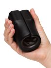 Вібруючий мастурбатор Arcwave Zing Black, відкритий, чорний вид 10
