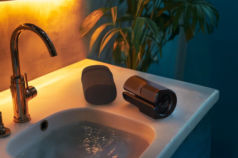 Вібруючий мастурбатор Arcwave Zing Black, відкритий, чорний вид 17