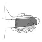 Вібруючий мастурбатор Arcwave Zing Black, відкритий, чорний вид 20