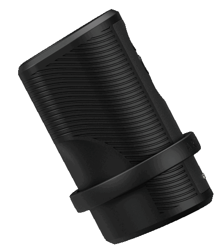 Вібруючий мастурбатор Arcwave Zing Black, відкритий, чорний вид 24