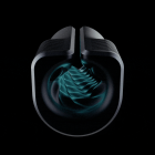 Вібруючий мастурбатор Arcwave Zing Black, відкритий, чорний вид 25