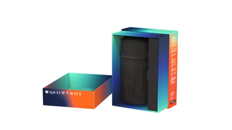 Вібруючий мастурбатор Arcwave Zing Black, відкритий, чорний вид 39