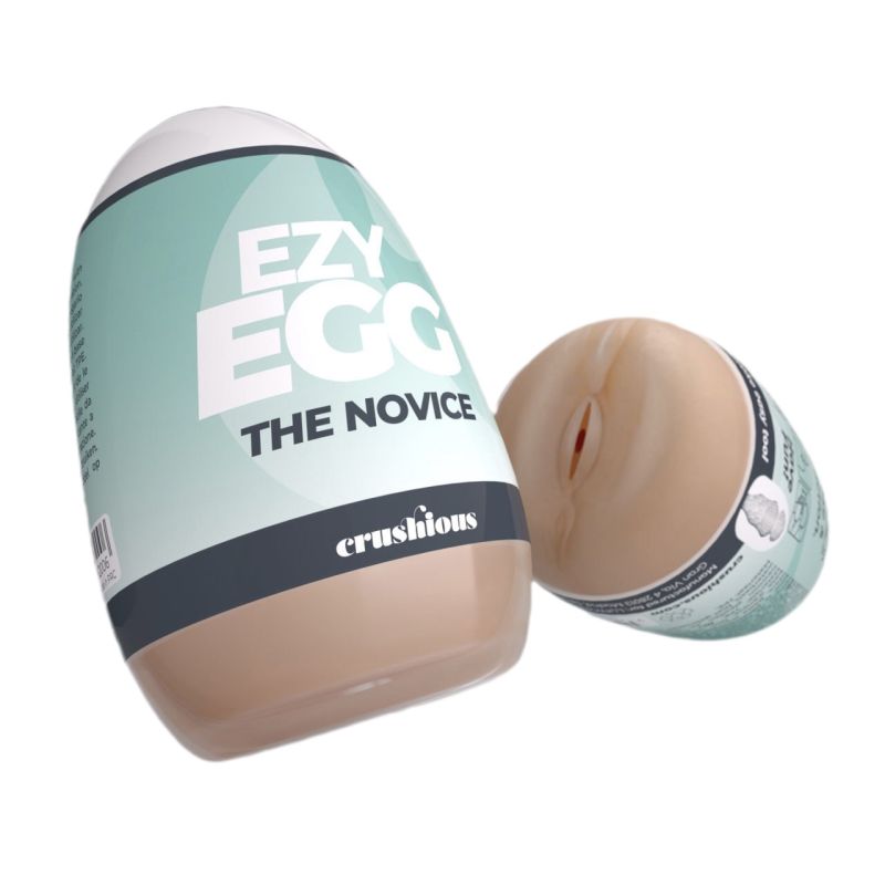 Мастурбатор-яйцо, вагина CRUSHIOUS EZY EGG THE Novice, реалистичный вид 2