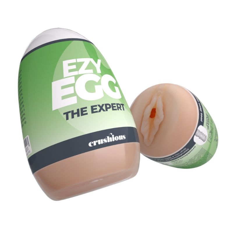 Мастурбатор-яйцо, вагина CRUSHIOUS EZY EGG THE Expert, реалистичный вид 2