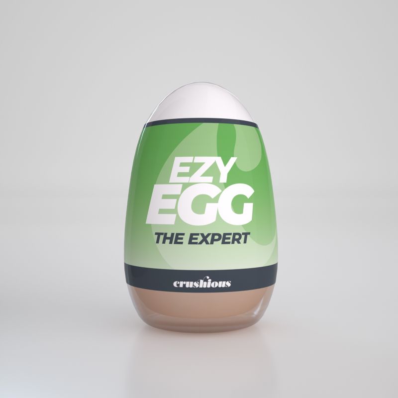 Мастурбатор-яйцо, вагина CRUSHIOUS EZY EGG THE Expert, реалистичный вид 3