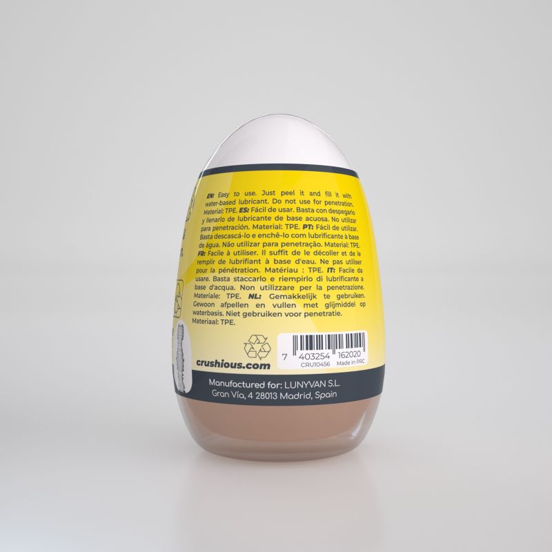Мастурбатор-яйцо, анал CRUSHIOUS EZY EGG THE Anal, реалистичный вид 4