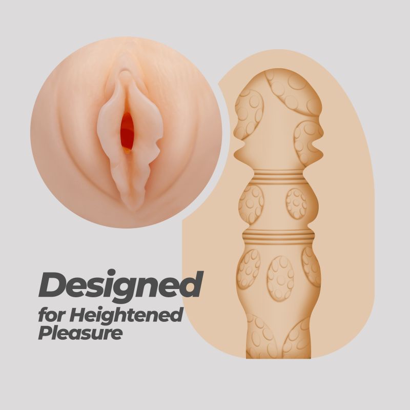 Мастурбатор-яйцо, вагина CRUSHIOUS EZY EGG THE Lover, реалистичный вид 7