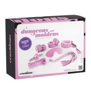 Комплект для БДСМ CRUSHIOUS Dungeons & Maidens рожевий, 8 предметів