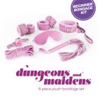 Комплект для БДСМ CRUSHIOUS Dungeons & Maidens рожевий, 8 предметів вид 4