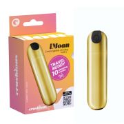 Віброкуля CRUSHIOUS iMoan, 10 режимів, золотистий, 7,6 см