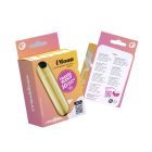 Віброкуля CRUSHIOUS iMoan, 10 режимів, золотистий, 7,6 см вид 9