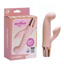 Вибратор-кролик CRUSHIOUS Mellow Cony, розовый, 13,5 х 2,5 см