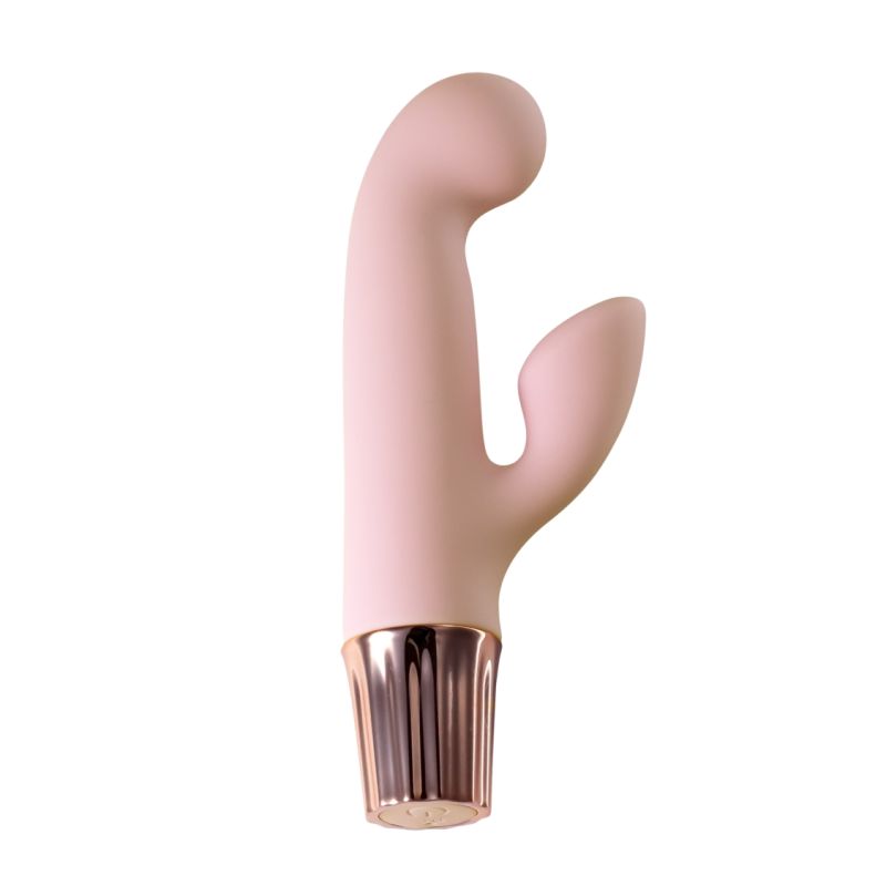 Вібратор-кролик CRUSHIOUS Mellow Cony, рожевий, 13,5 х 2,5 см вид 4