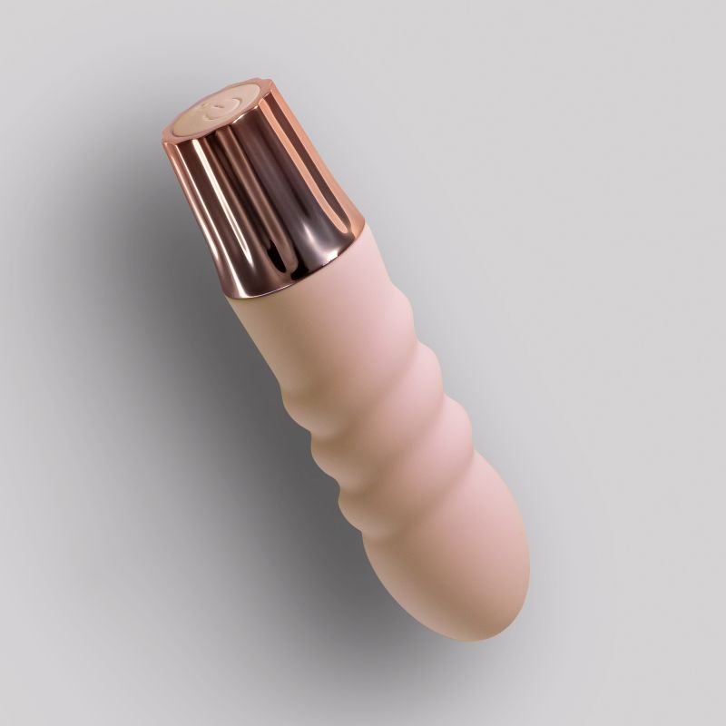 Міні-вібратор CRUSHIOUS Mellow Bubbles, рожевий, 11 х 2,8 см вид 10
