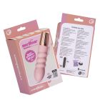 Міні-вібратор CRUSHIOUS Mellow Bubbles, рожевий, 11 х 2,8 см вид 12