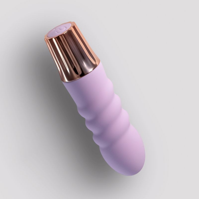 Міні-вібратор CRUSHIOUS Mellow Bubbles, лавандовий, 11 х 2,8 см вид 7