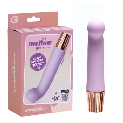 Мини-вибратор для точки G CRUSHIOUS Mellow Gee, лавандовый, 11,3 х 2,5 см