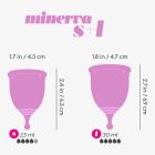 Набор менструальных чаш CRUSHIOUS Minerva, S и L, с чехлом вид 13