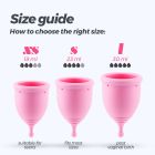 Набор менструальных чаш CRUSHIOUS Minerva, S и L, с чехлом и очистителем игрушек, 150 мл вид 12