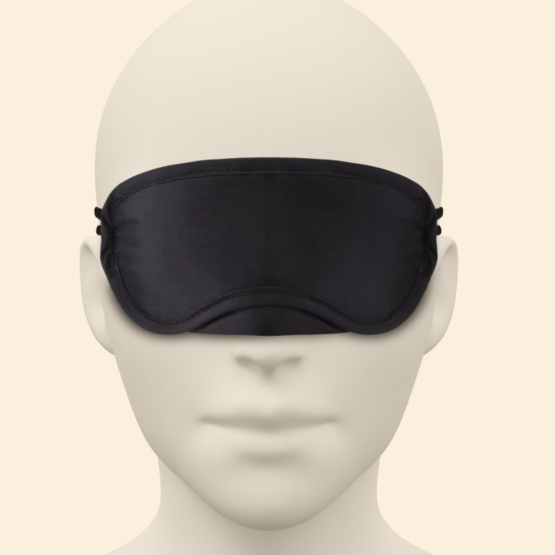 Набор из 2 масок для глаз CRUSHIOUS, чёрная и красная вид 6