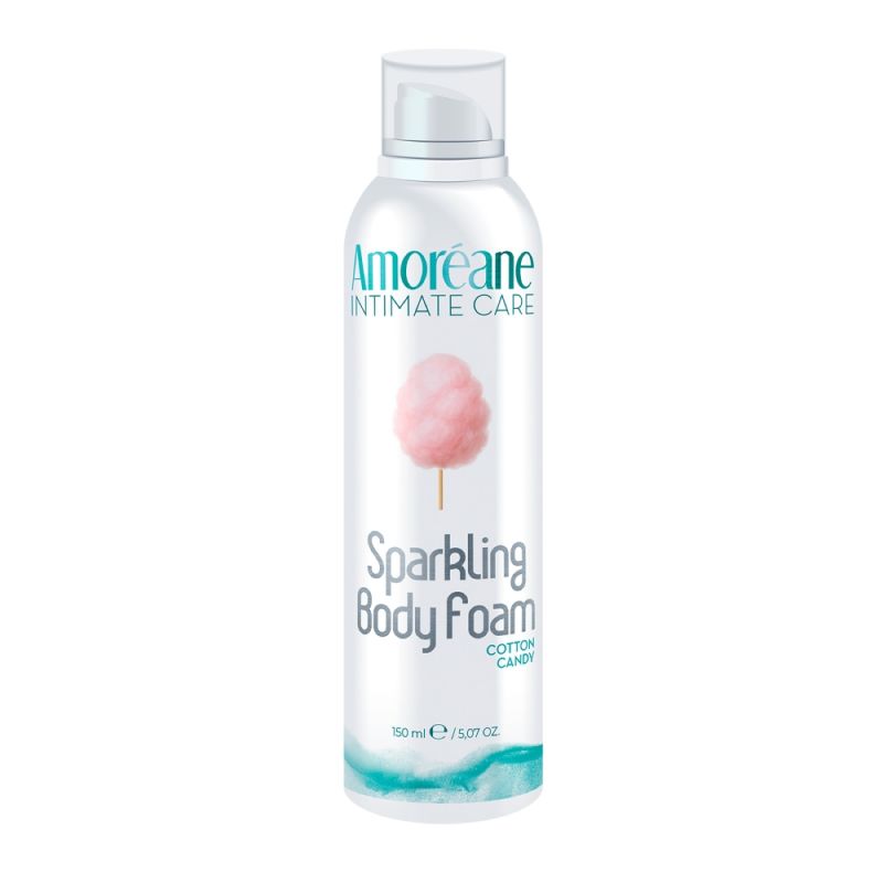 Пінка для тіла Amoreane Sparkling Body Foam з ароматом цукрової вати, 150 мл вид 2