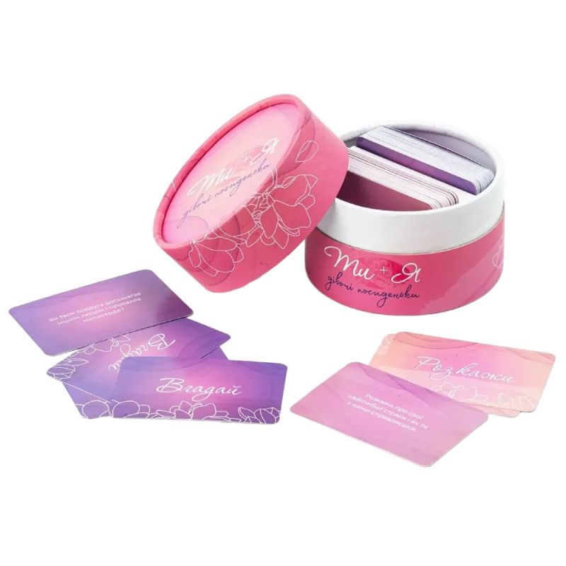 Настільна гра Fun Games Shop Ти + Я: Дівчачі посиденьки, українською мовою вид 3