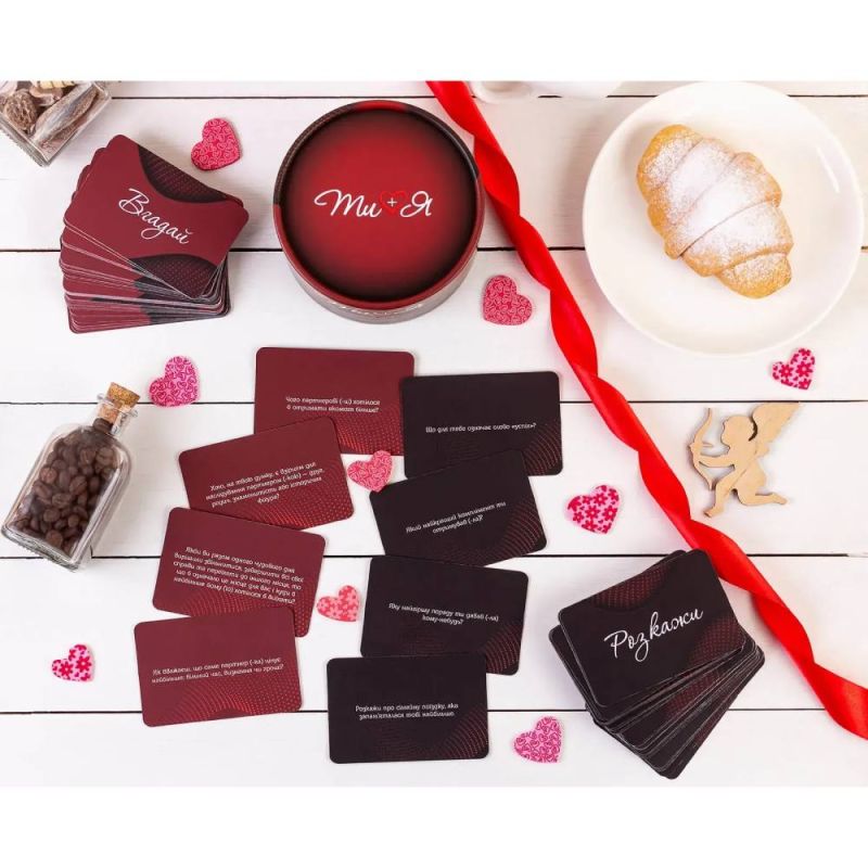 Настільна гра Fun Games Shop Ти + Я: Про стосунки, українською мовою вид 4