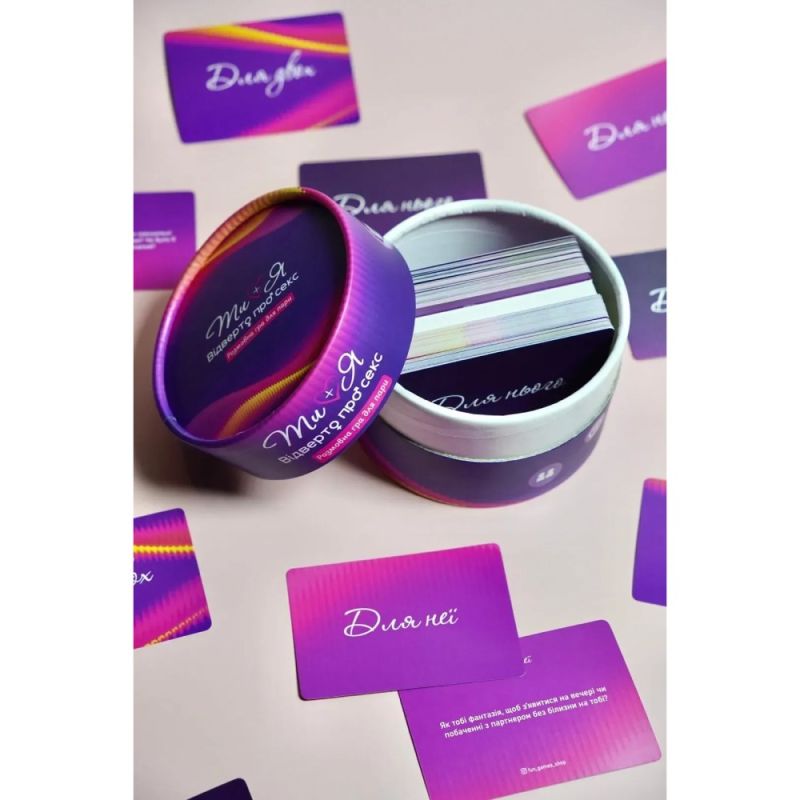 Настільна гра Fun Games Shop Ти + Я: Відверто про секс, українською мовою вид 3