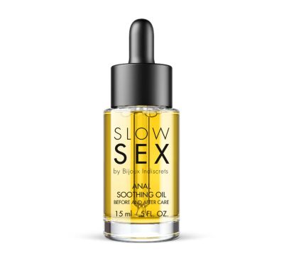 Олія для анального сексу Bijoux Indiscrets Slow Sex заспокійлива, 15 мл