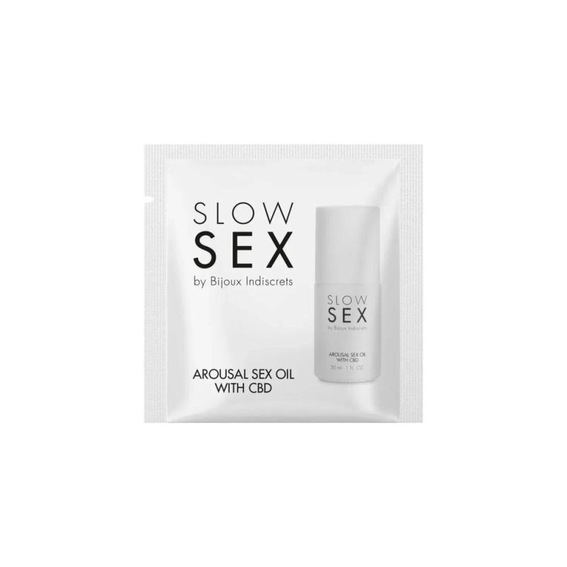 Пробник Масло для еротичного масажу CBD Slow Sex Bijoux Indiscrets вид 2