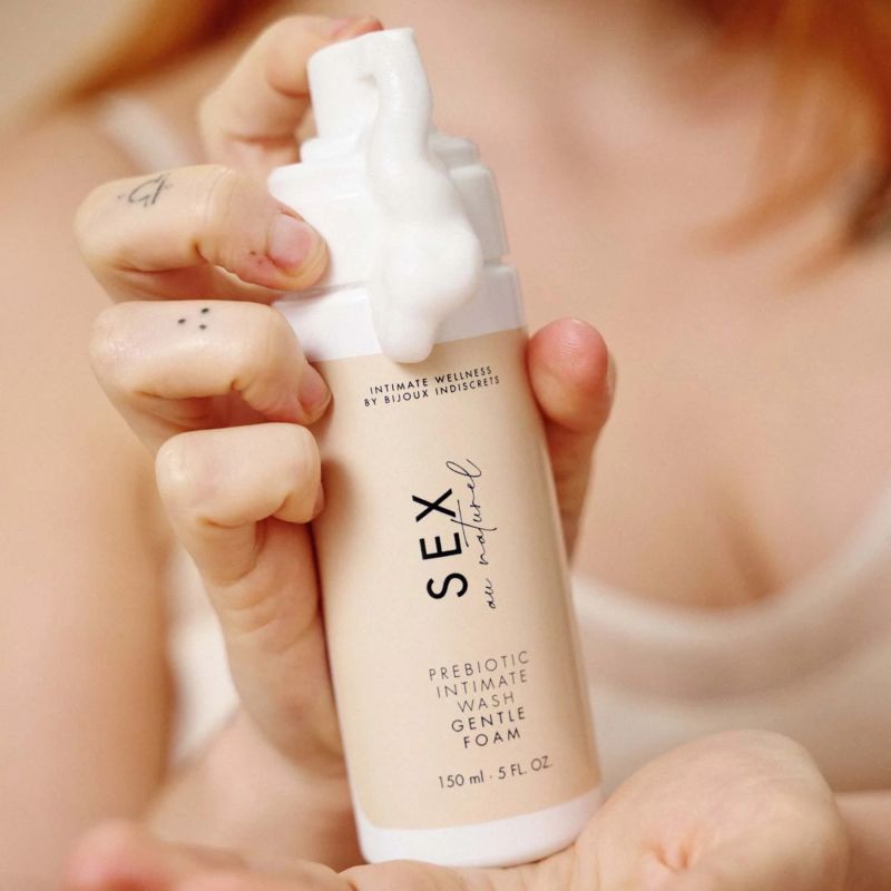 Пена для интимной гигиены Bijoux Indiscrets Sex Au с пребиотиками, 150 мл вид 5
