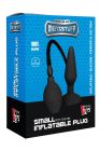 Анальний плаг розширювач із накачуванням Dream Toys Menzstuff Small Inflatable Plug чорний вид 2