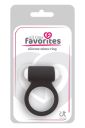 Ерекційне кільце зі знімною віброкулею Dream Toys All Time Favorites чорне
