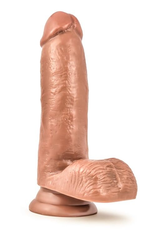 Фалоімітатор реалістичний Blush Loverboy Manny The Fireman на присоску, мулат вид 2