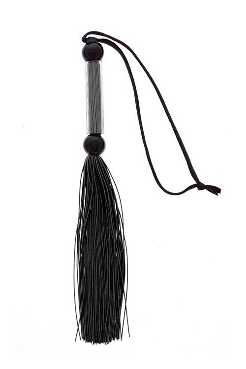 Флогер GP SILICONE FLOGGER WHIP BLACK вид 3