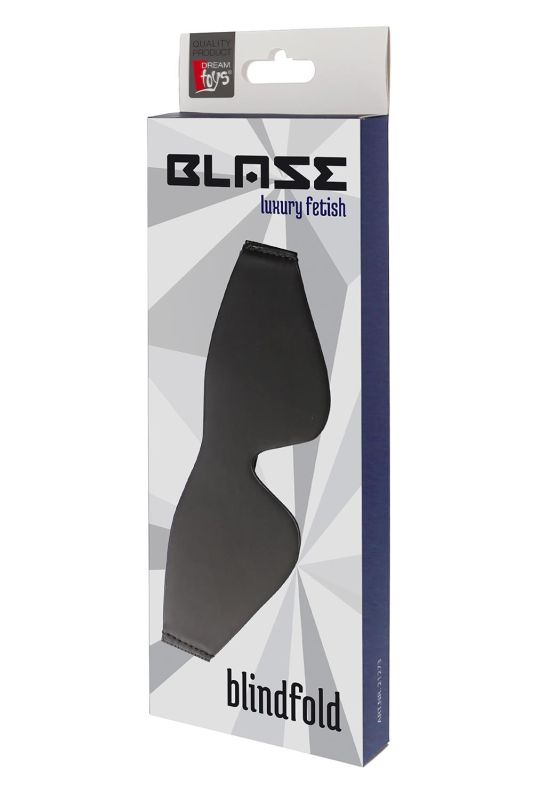 Маска на глаза BLAZE BLINDFOLD WITH PAINTING EDGE BLACK вид 3