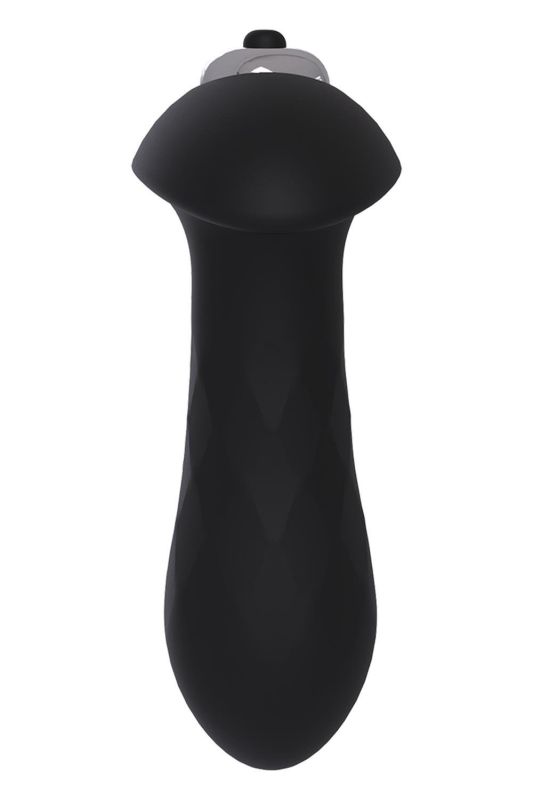 Анальная пробка с вибропулей Dream Тoys Еssentials черная вид 5