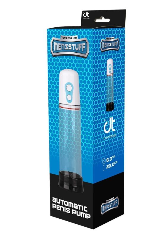 Автоматическая мужская помпа Dream Toys Menzstuff прозрачная вид 2