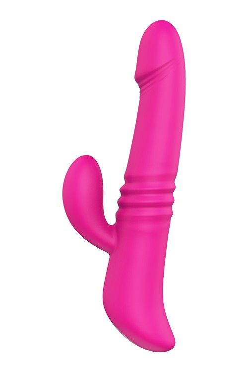 Вібромасажер з функцією нагріву Dream Toys Vibes of Love HEATING THRUSTER рожевий вид 4