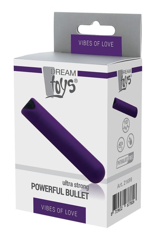 Перезаряджаєма віброкуля Dream Toys Vibes of Love фіолетова вид 2