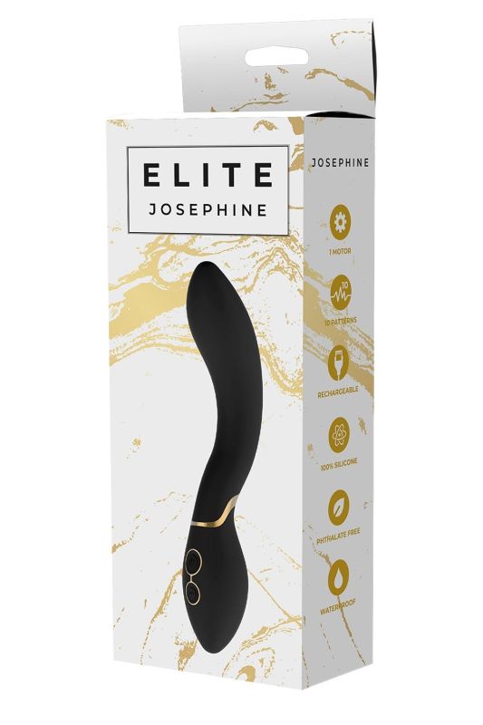 Вібромасажер для точки G Dream Toys Elite Josephine чорний вид 2