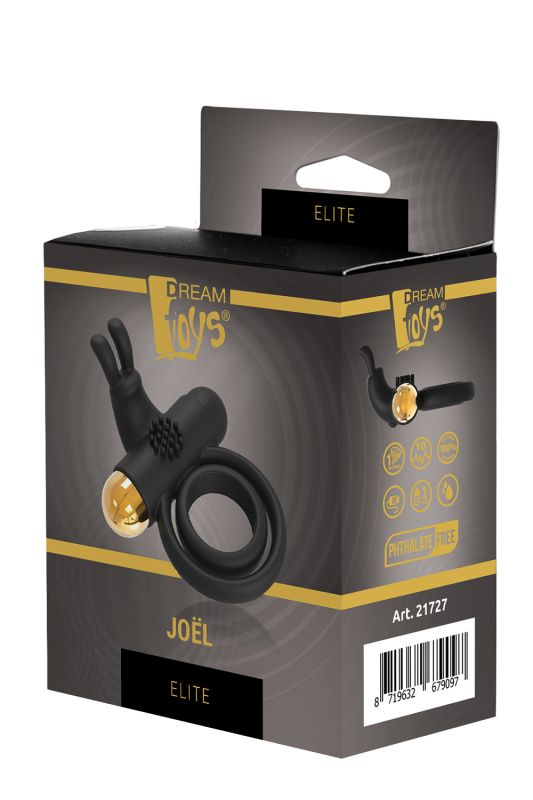 Эрекционное виброкольцо Dream Toys ELITE JOEL LUXXE вид 5