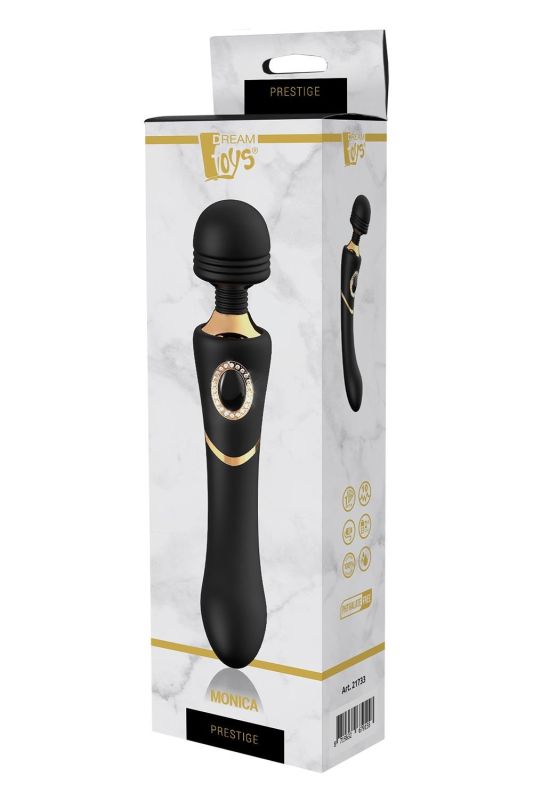 Вібромасажер-мікрофон Dream Toys PRESTIGE MONICA чорний вид 2